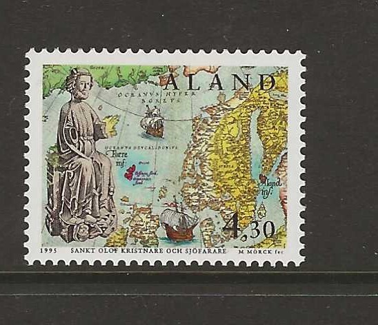 Aland Finland 1995 Saint Olaf MNH (f106)
