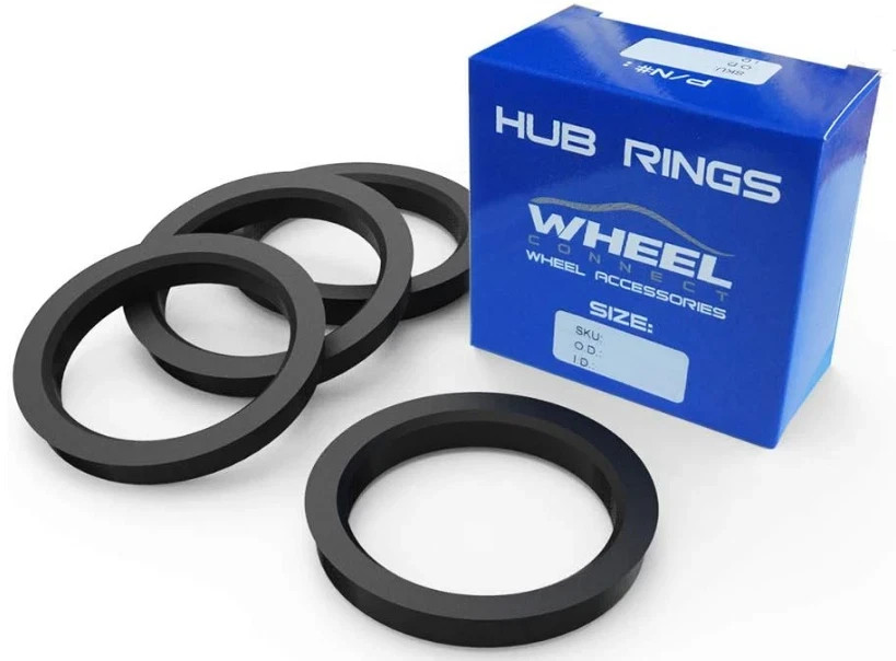 Hub Centric Rings, 73.1 to 64.1, Set of 4, ABS Plastic Hubrings, O.D:73.1-I.D:64