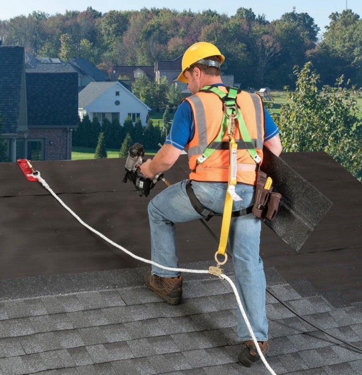 Werner (Universal Sized) Harness Tree/Climbing/Roofing Safety Harness System