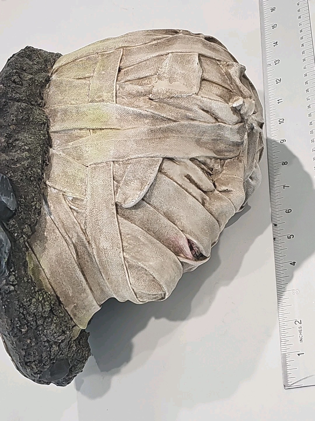 Mummy Head Prop Decor Decroative Halloween ⭐️⭐️FREE SHIPPING ⭐️⭐️