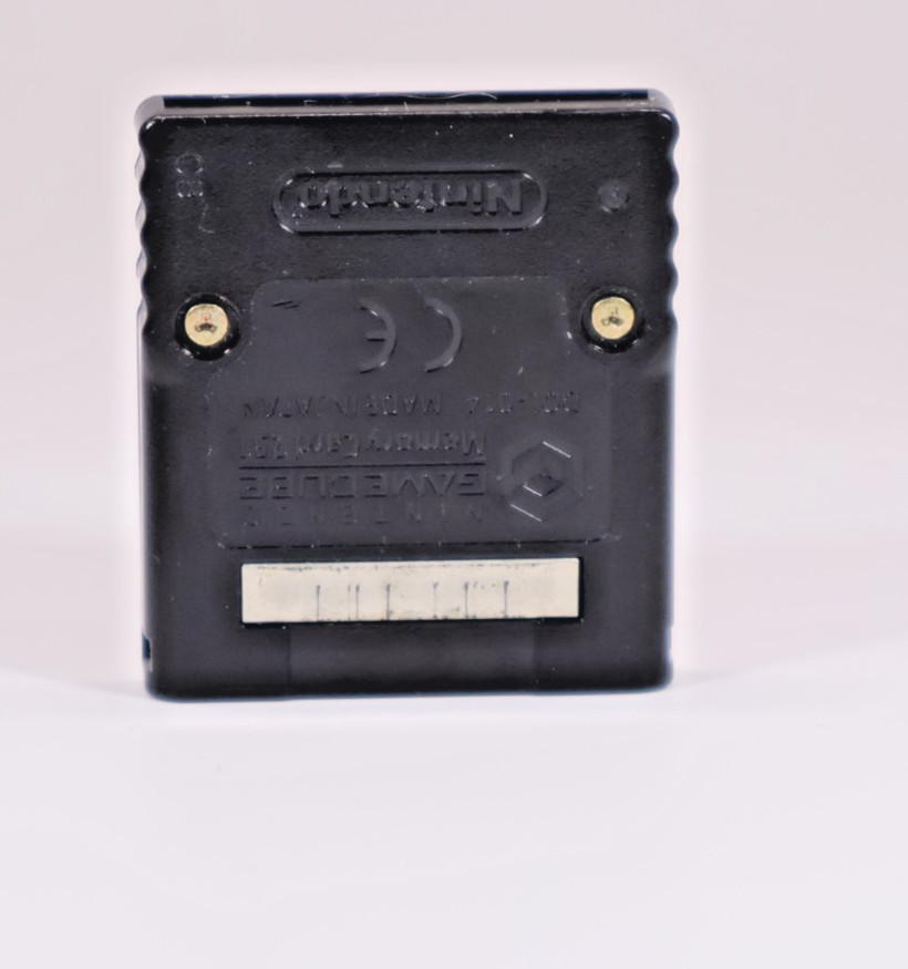 OEM GameCube Black Memory Card 251 Blocks (DOL-014)