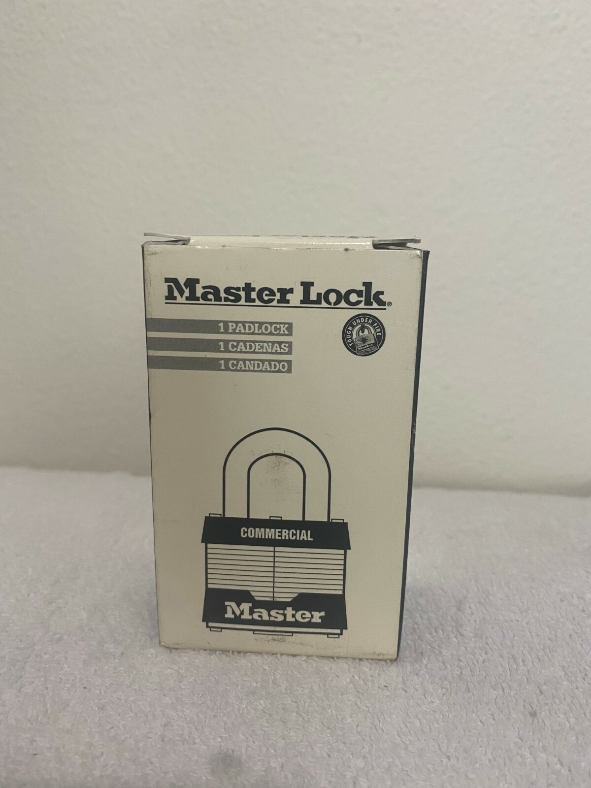 Master Commercial Padlock, Shackle Type Standard Shackle, Vertical Shackle NIB