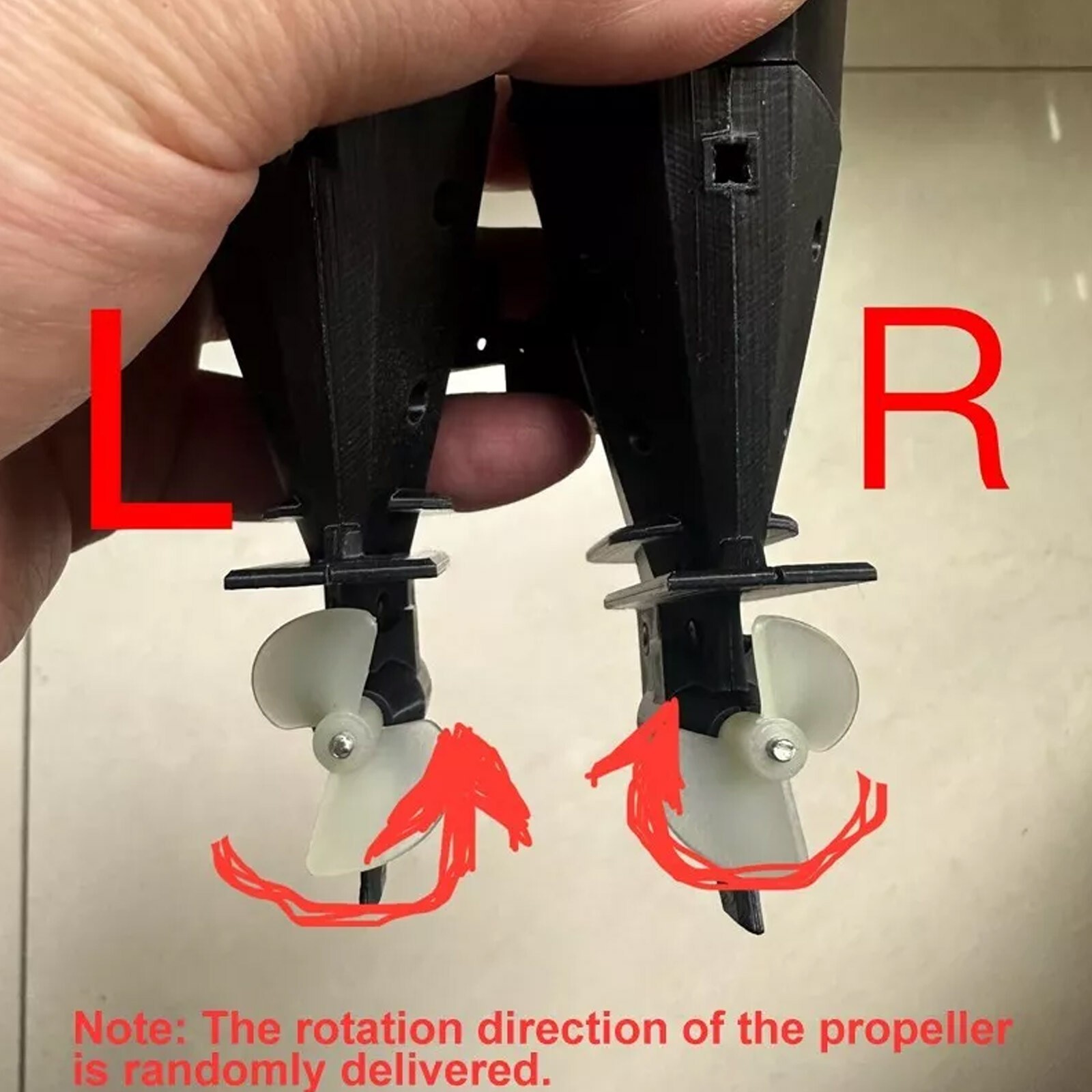 RC Boat Outboard Motor External Engine 3D Printed Shell for DIY Small-scale ShCJ