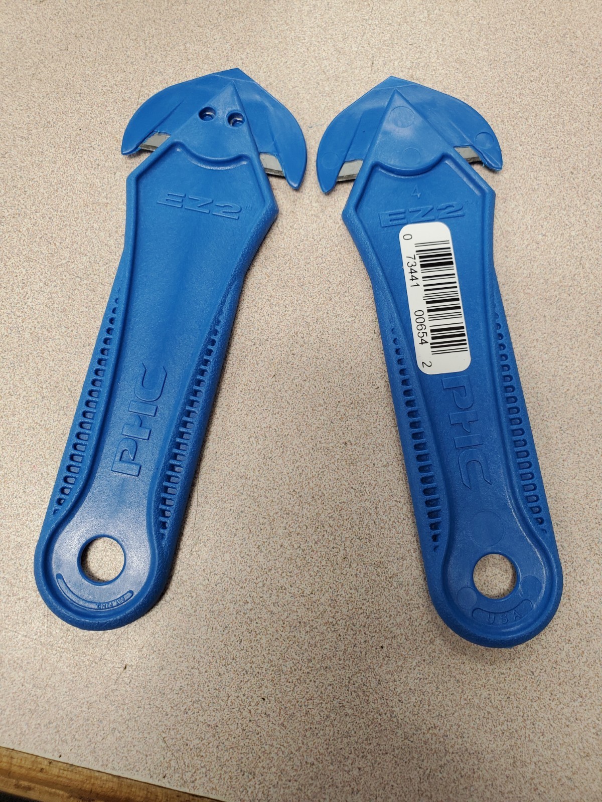 Pacific Handy Cutter Safety Strap knife EZ2 Ambidextrous LOT OF 2