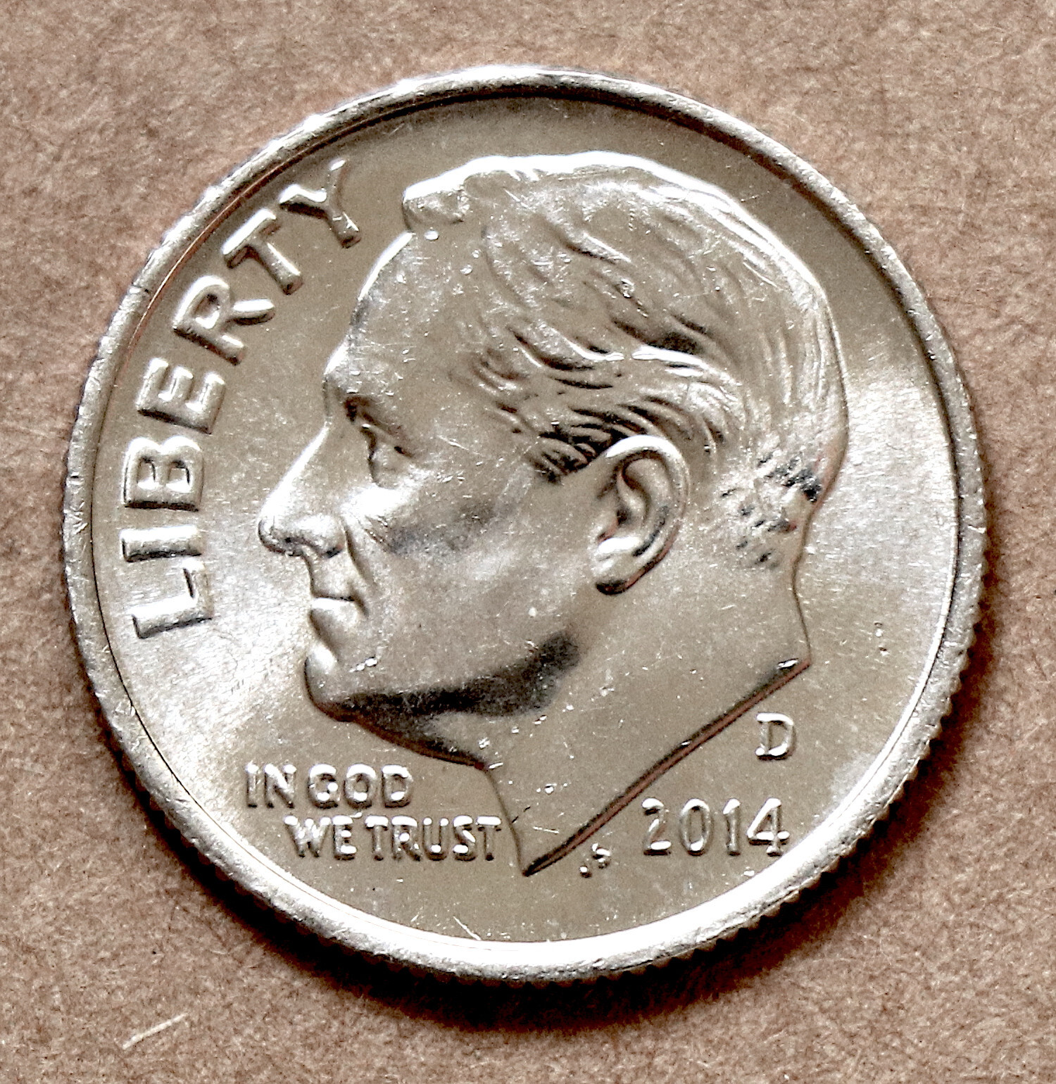 2014 D Roosevelt Dime BU