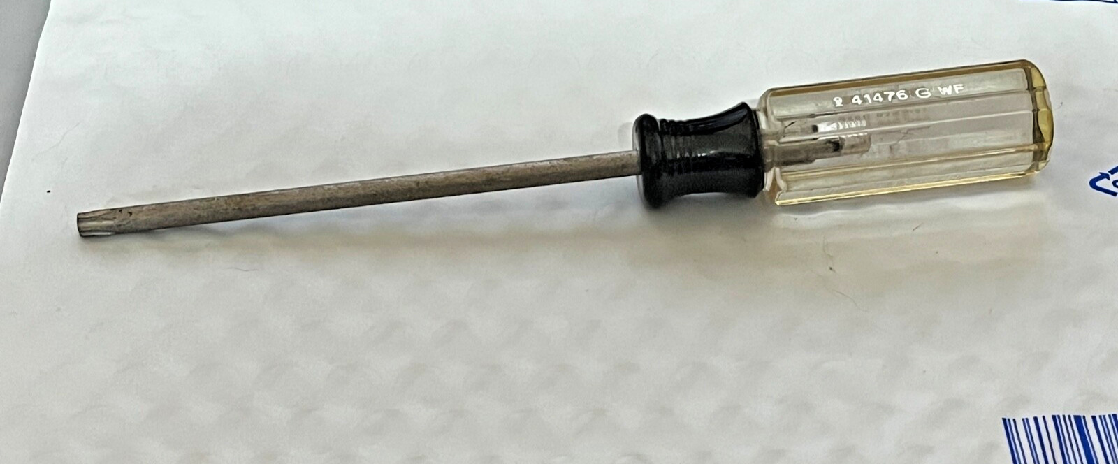 NOS Craftsman T25 Torx Screwdriver 41476  WF USA