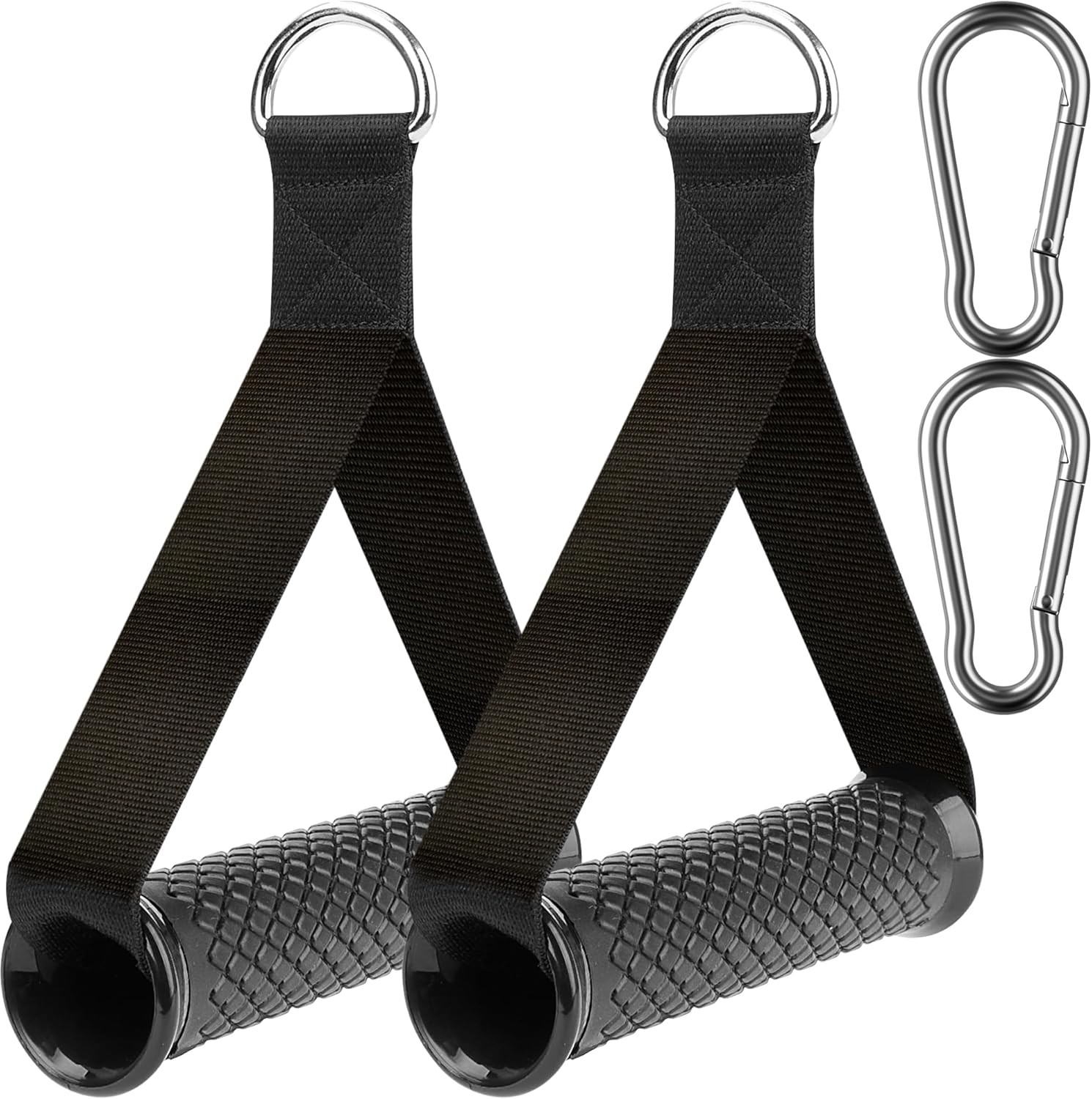 Ultra Heavy Duty Exercise Handles Cable Handles Gym Equipment Attachment Double