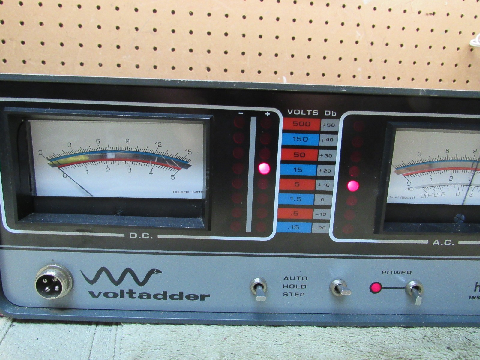 Helper Instrument Co Voltadder Autoranging Voltmeter Test Meter