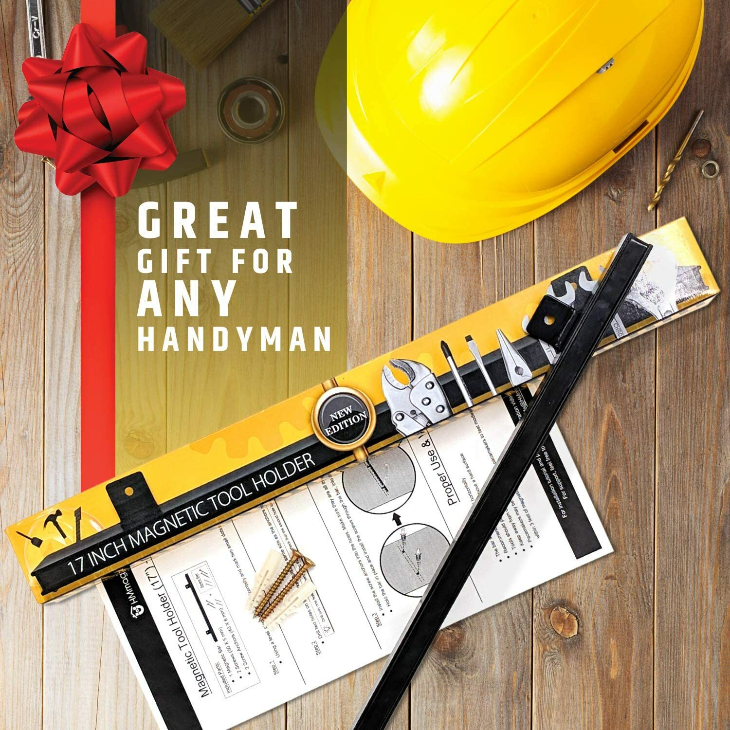 17" Heavy-Duty Magnetic Tool Holder (Upgraded Version) - Extremely Powerful