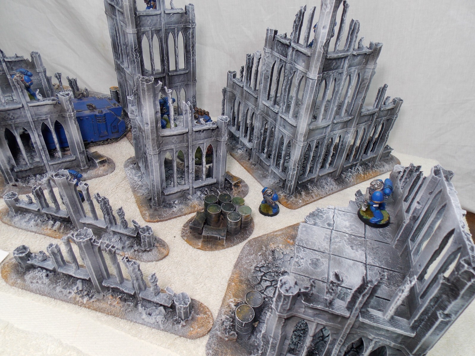 WARGAMING TERRAIN PAINTED,ADVANCE ORDERS,,MEGA BUNDLE SET OF 12 PIECES