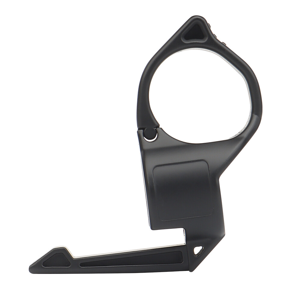 Lightweight Tactical Flashlight Ring Portable Flashlight Holder with Pocket Clip