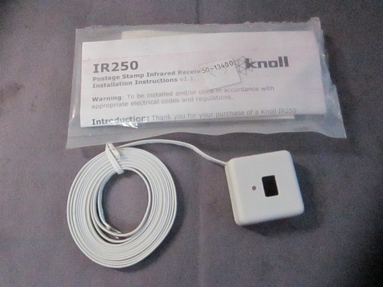 Knoll IR250 Postage Stamp Infrared Receiver