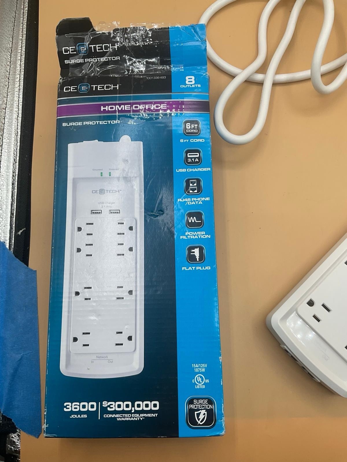 Ce Tech Surge Protector