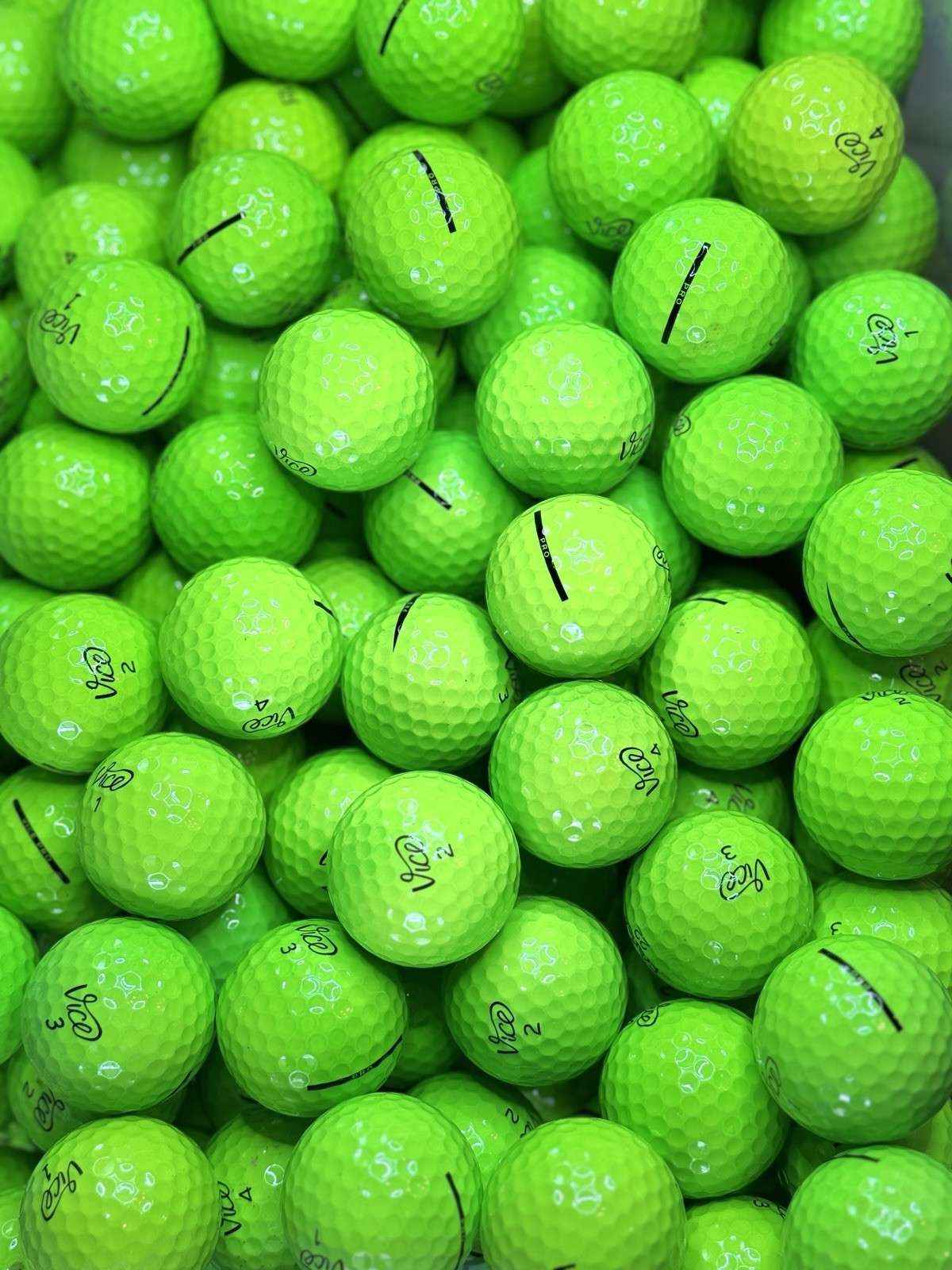 48 Vice Pro Green golf balls Mint 5/4A *Free Shipping*