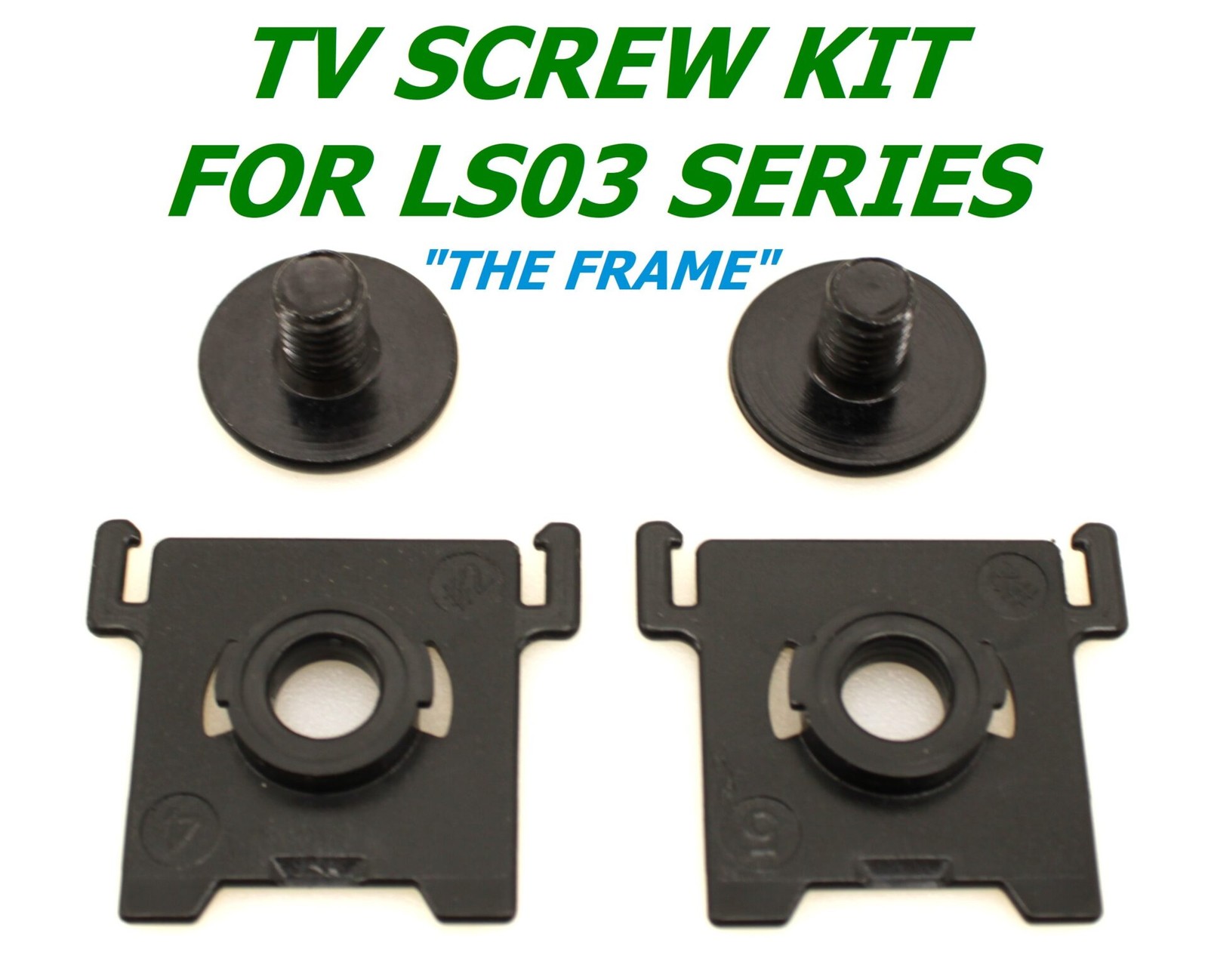 Samsung 50/55/65/75/85LS03 Series The Frame Models TV Bracket Screw Kit | USED