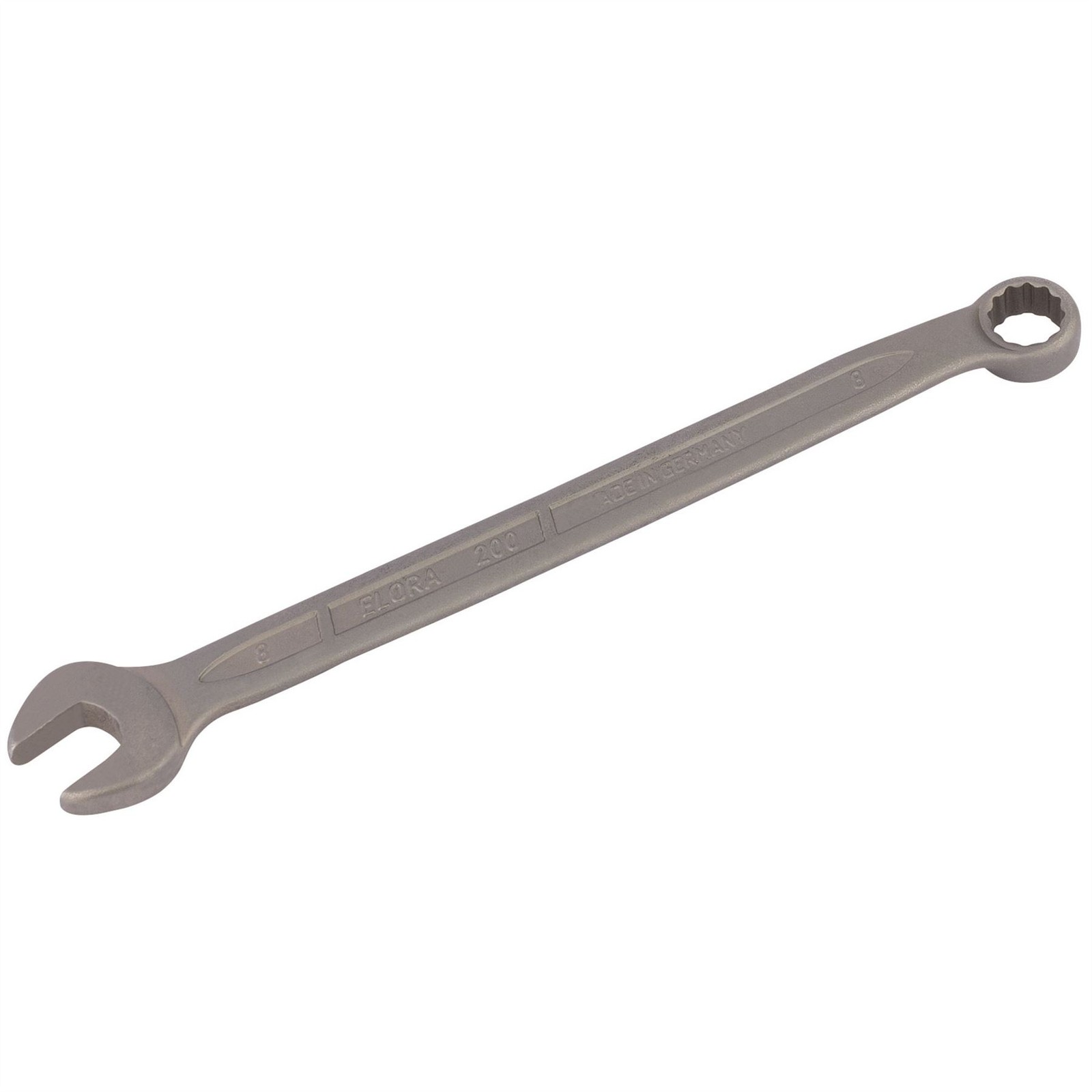 Elora 44011 Long Stainless Steel Combination Spanner 8mm