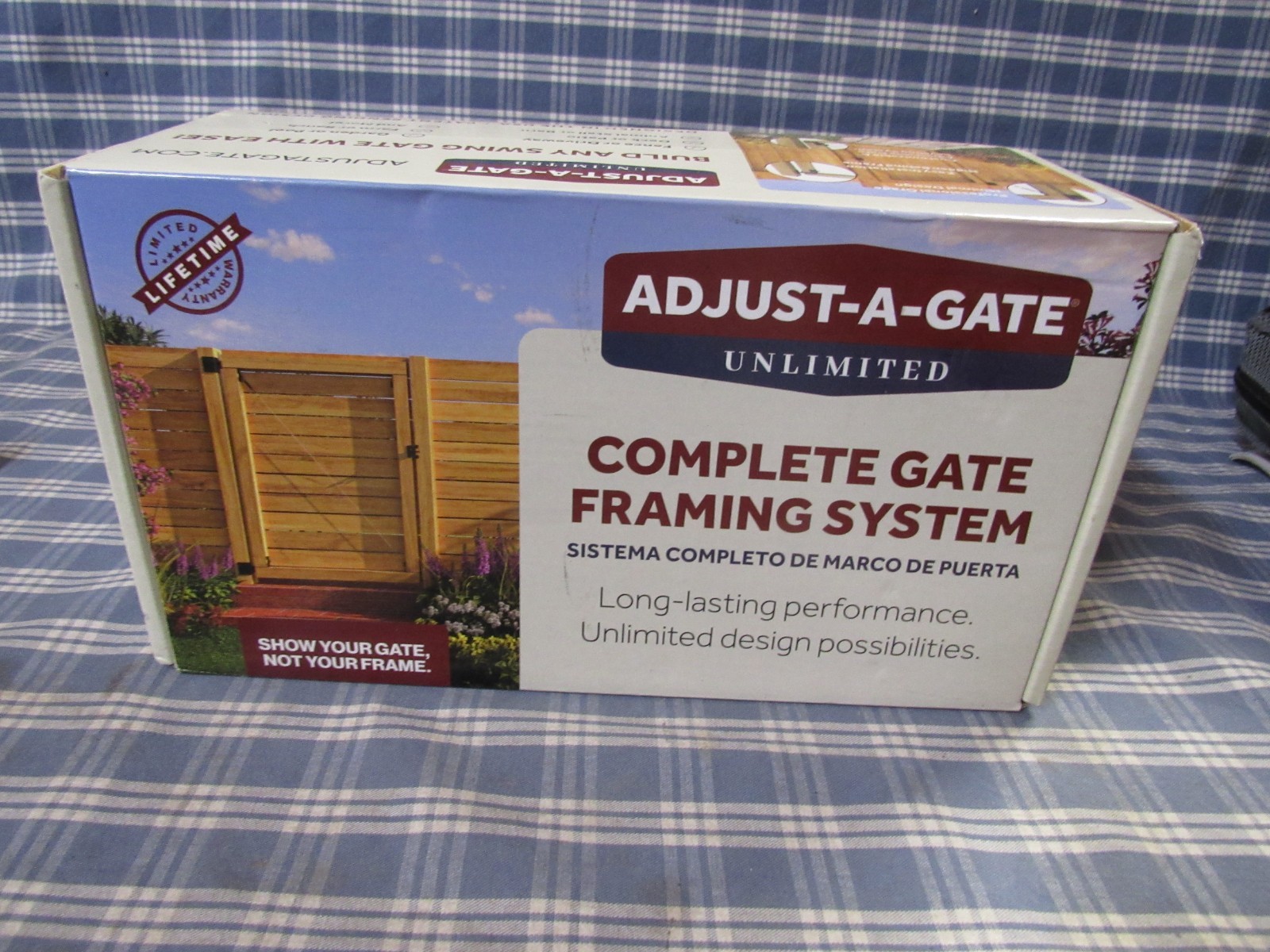 Adjust-A-Gate Frameless Anti-Sag Gate Kit (Please Read Incomplete) FREE SHIPPING
