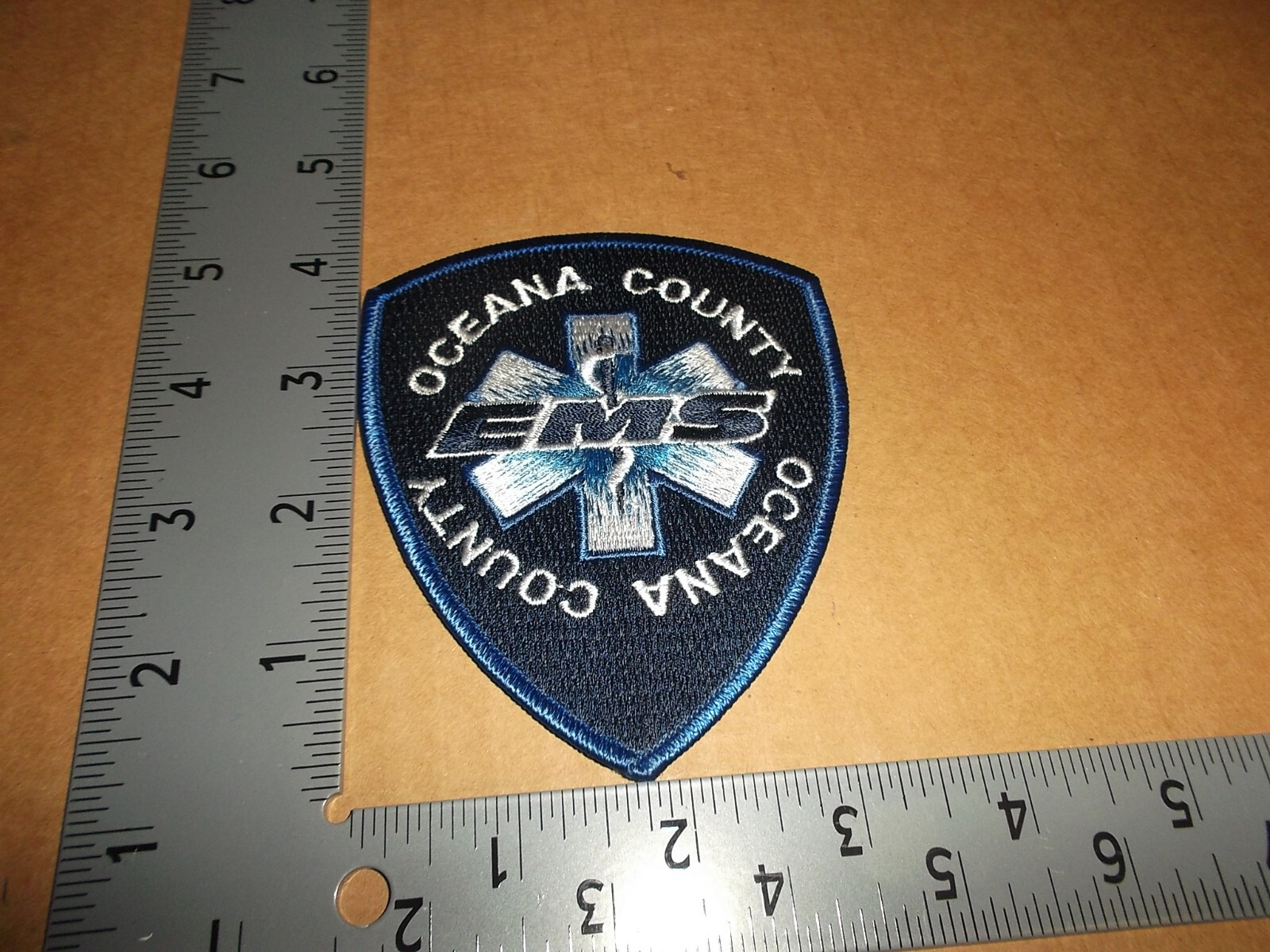 Oceana County Emergency Medical Service Fire EMS Patch~Michigan~MI~Brand New~