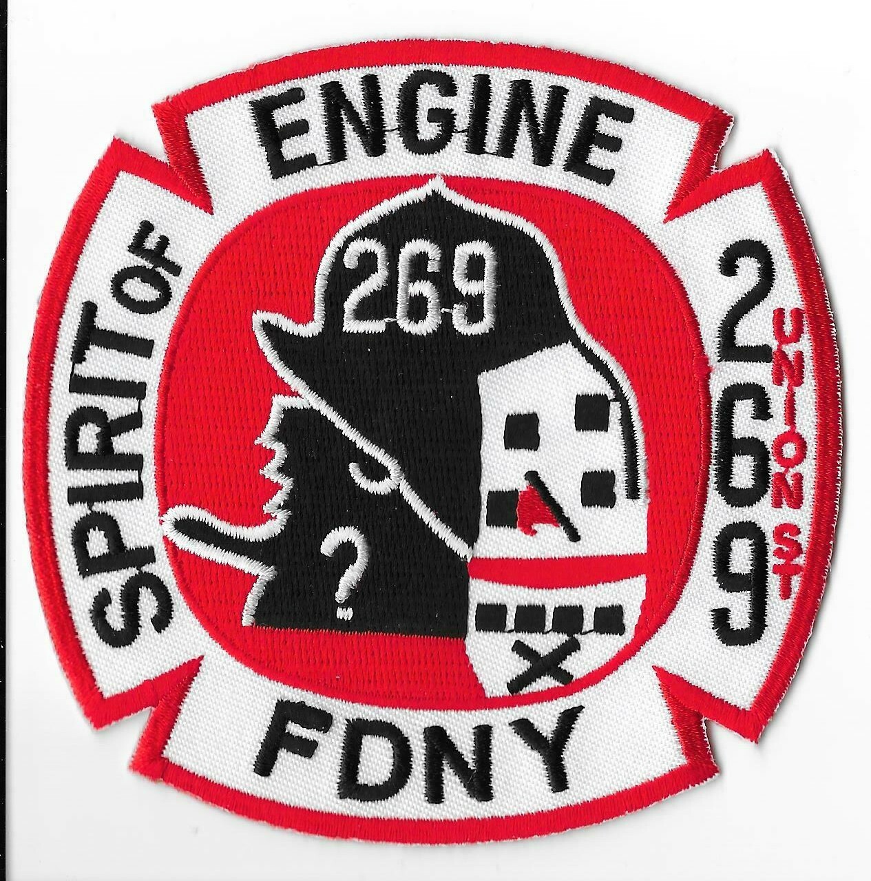 New York Fire Department (FDNY) Engine 269 Union St Patch V1