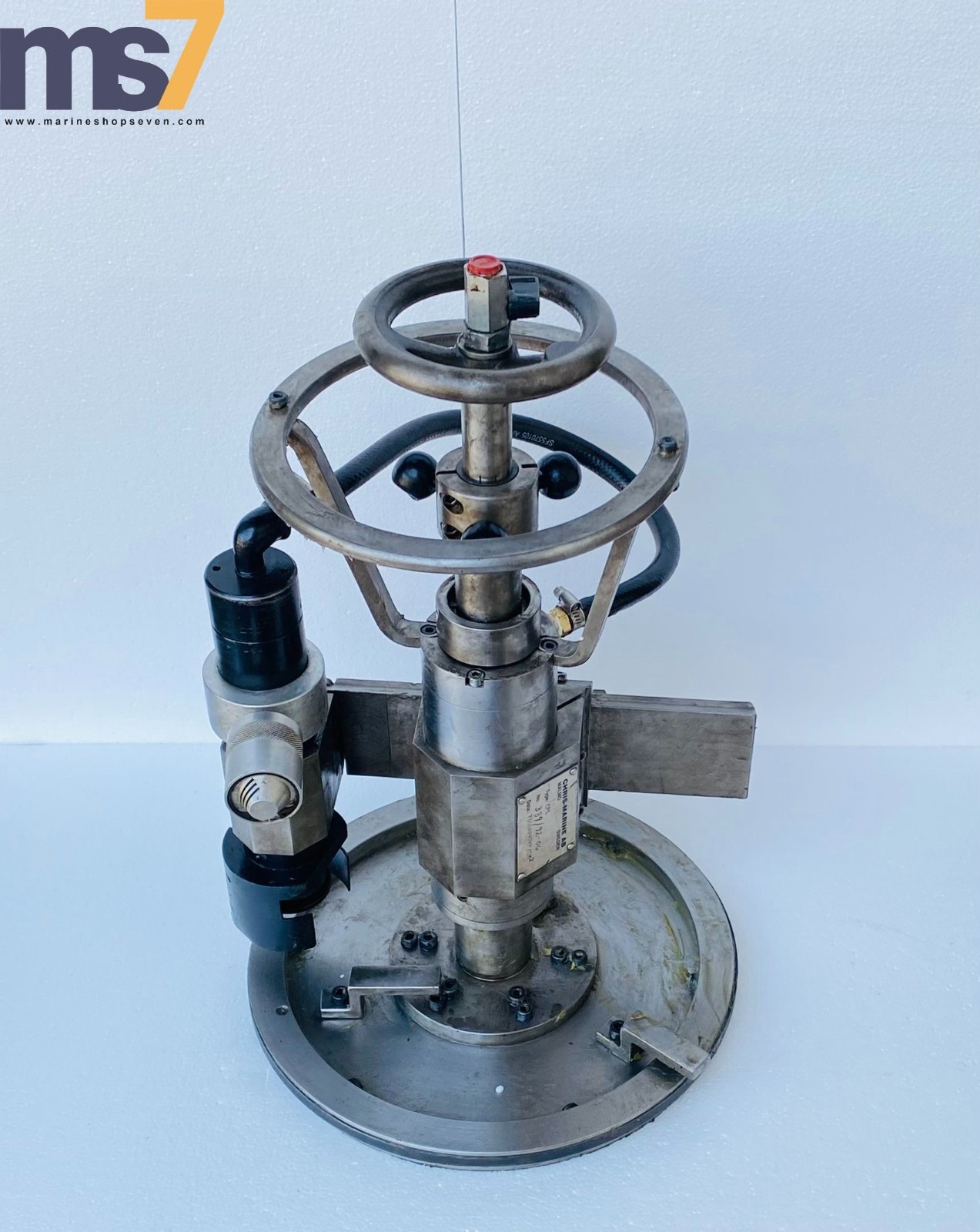 CHRIS MARINE CPL PNEUMATIC AIR SURFACE GRINDING MACHINE 200-650MM DIAMETER #2