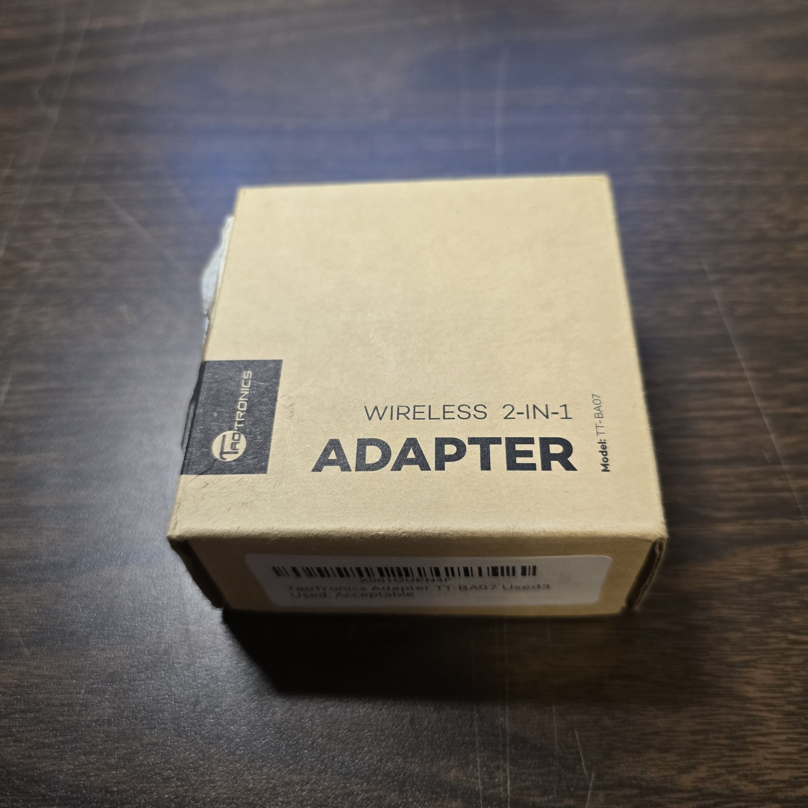 Taotronics TT-BA07 Wireless 2-in-1 Adapter With User Manual