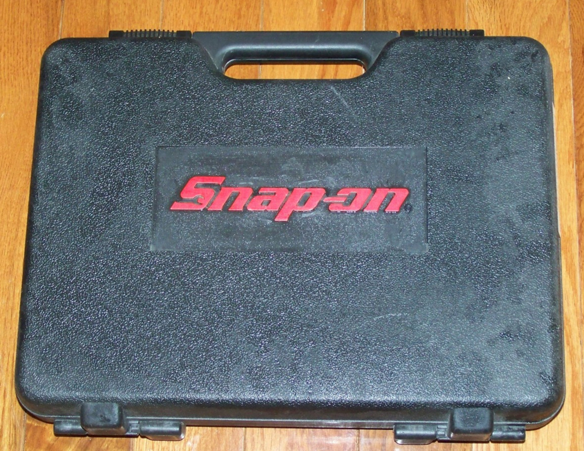 Snap On Cordless Screw Driver CTS561CL Hard Case And Manual ONLY 11.5x15