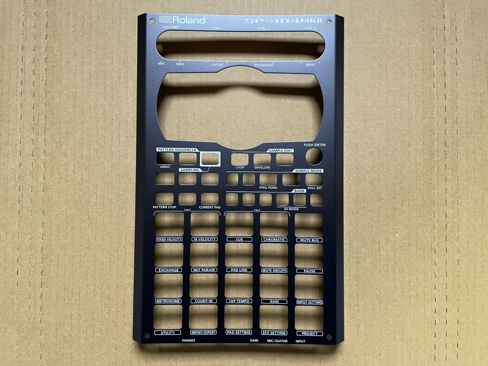 Roland SP-404mk2 faceplate top panel Brandnew