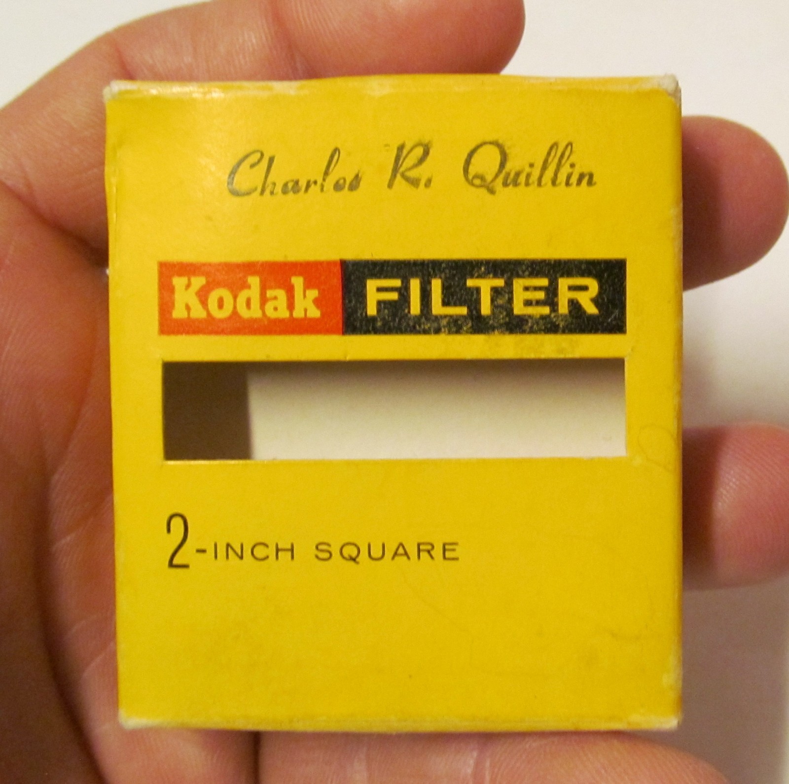 Kodak filter 82A (2” square) in original box