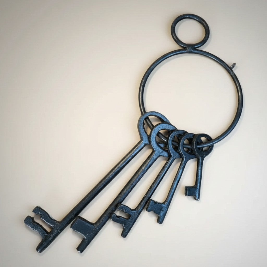 Jailhouse Keys with Ring