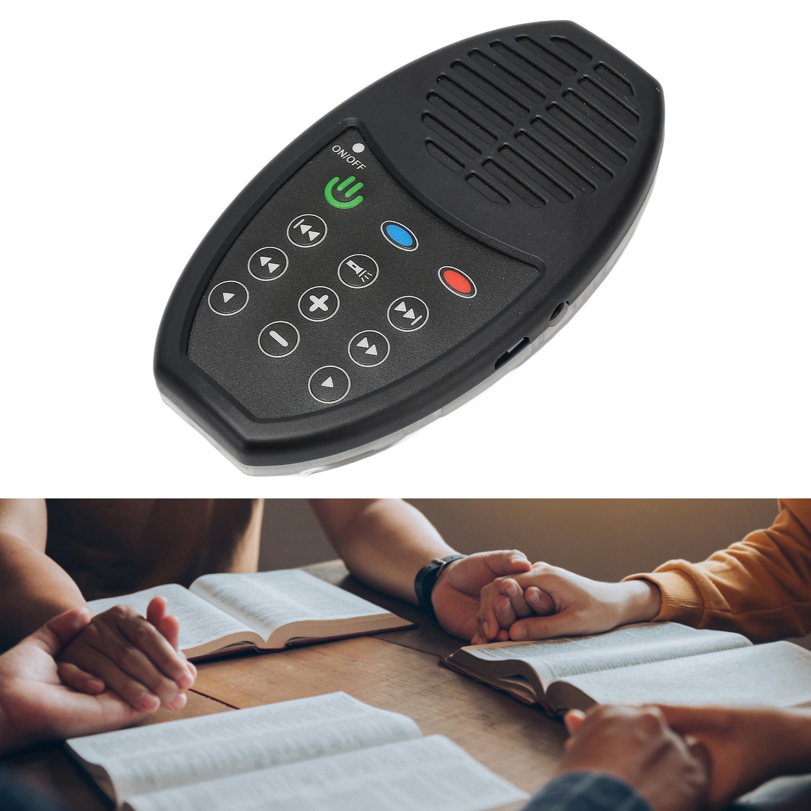 Compact LED Light Bible Reader For Night Lighting Perfect For Bible Listeners