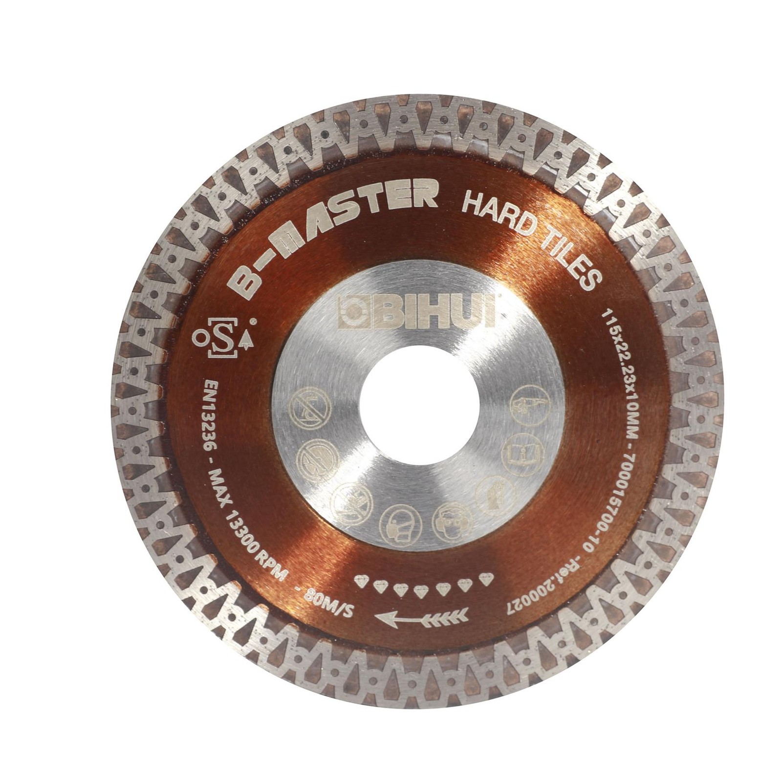 BIHUI B-Master Diamond Cutting Blade, 4 1/2-Inch - DCDA115