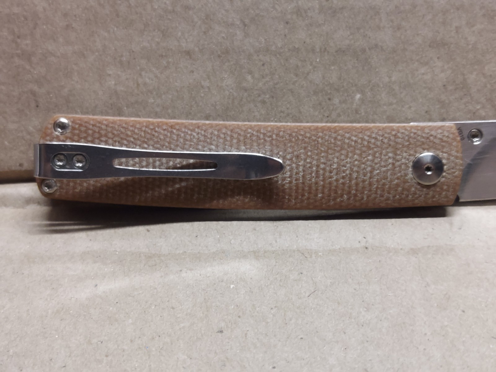 Boker Plus Tenshi Micarta Knife 01B0327
