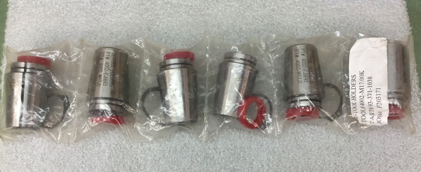 MARPOSS 93-371-1038 4002-M17.00K QUICK-CHANGE TOOLHOLDER [SET OF 6] NEW IN PKG