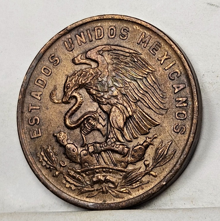 1970 Mexico 20 Centavos BN