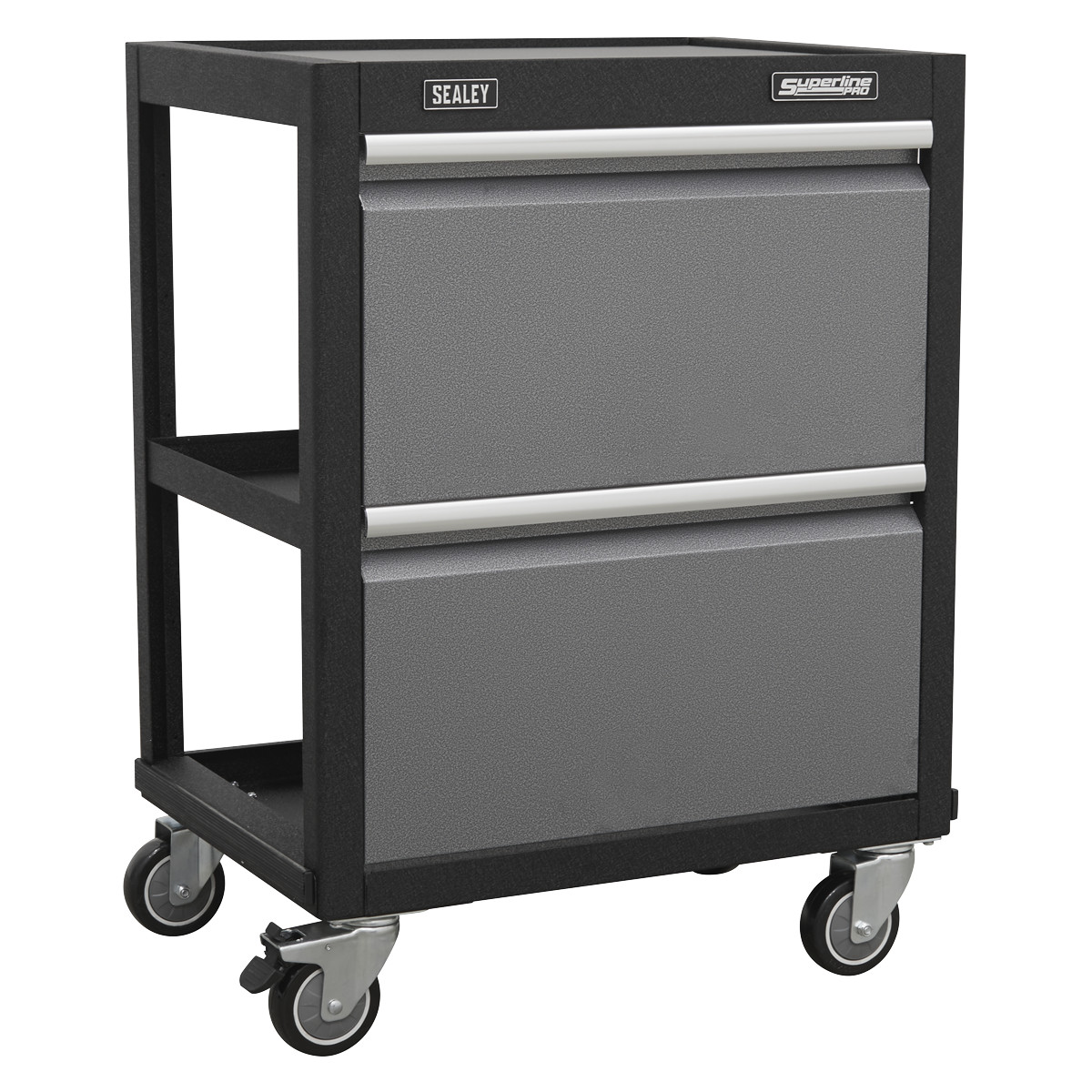 Sealey Modular Mobile Workshop 3-Tiered Trolley With Aluminium Handles APMS66