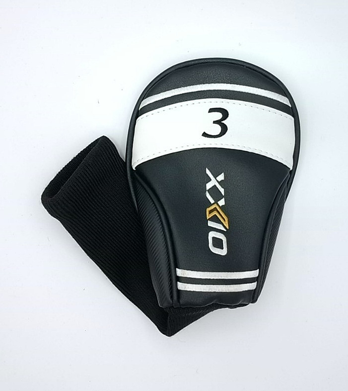 XXIO Black 3 Fairway Headcover Preowned Condition Excellent