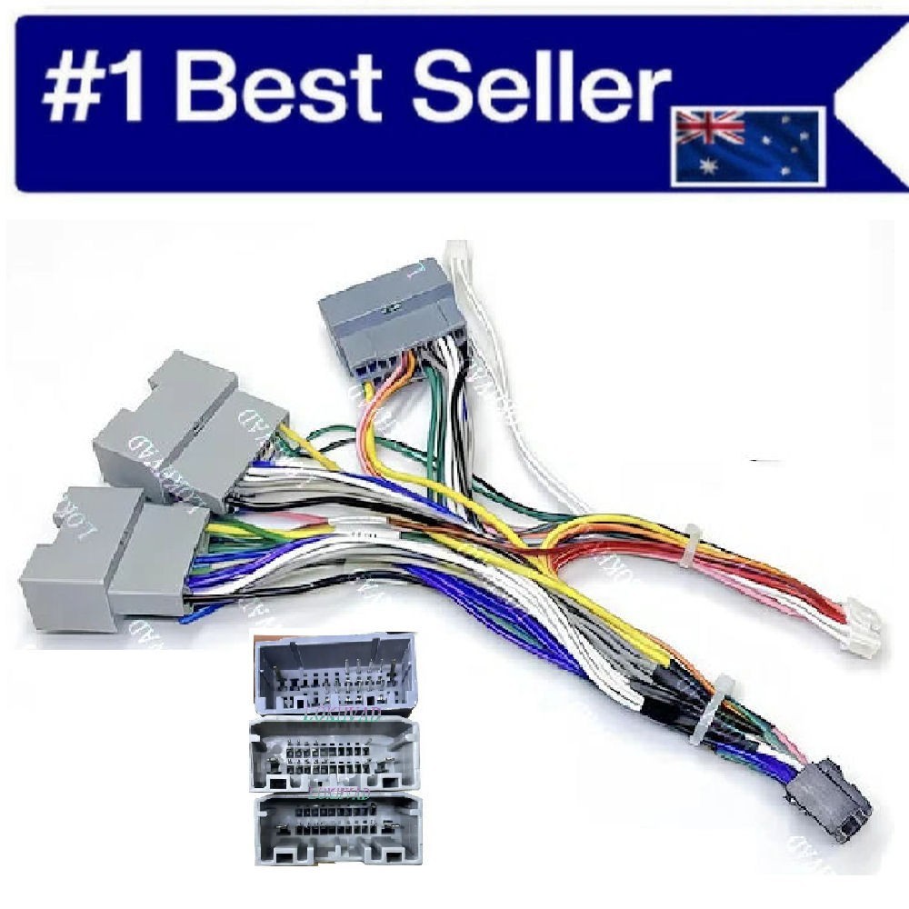 DODGE NITRO 2007-2011              ANDROID HEAD UNIT INSTALL WIRING - ALL CABLES