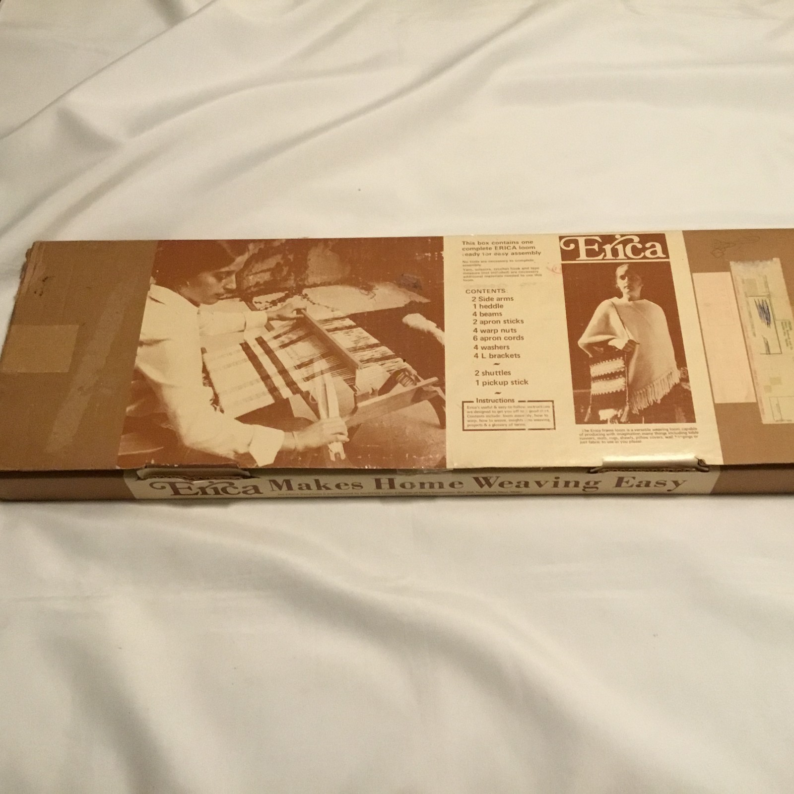 Erica Weaving Loom 1970s READ DESCRIPTION Some Parts Missing Easily Replace