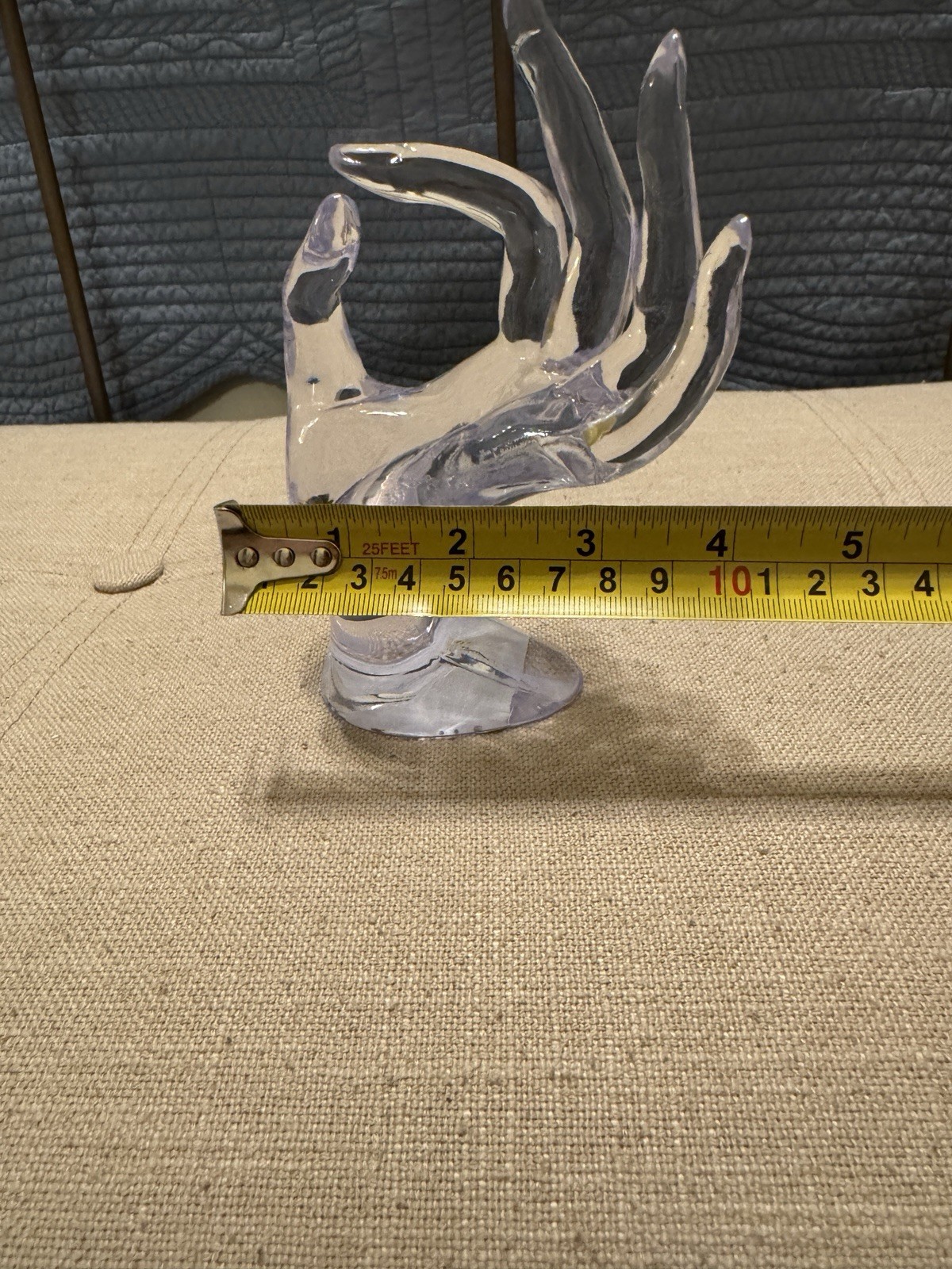 Clear Hand Form Display by Bead Landing New