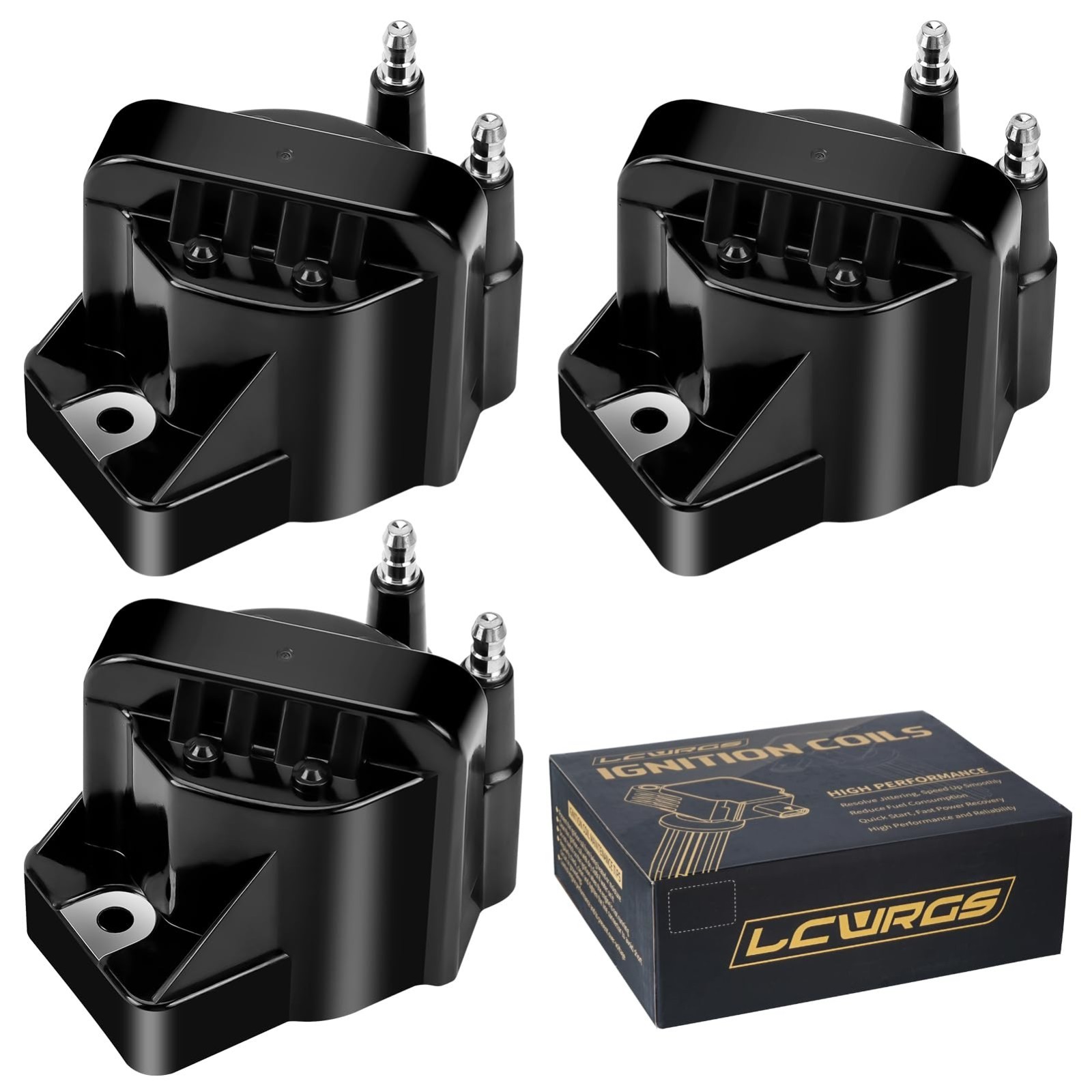1992-2005 Buick LeSabre Chevy Impala 3.8L V6 Ignition Coil 3Pc D555
