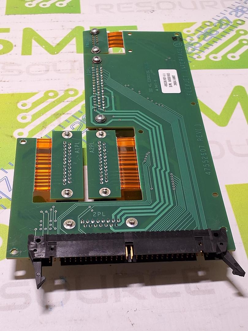 UNIVERSAL INSTRUMENTS 49336101 FLEXJET INTERFACE CARD