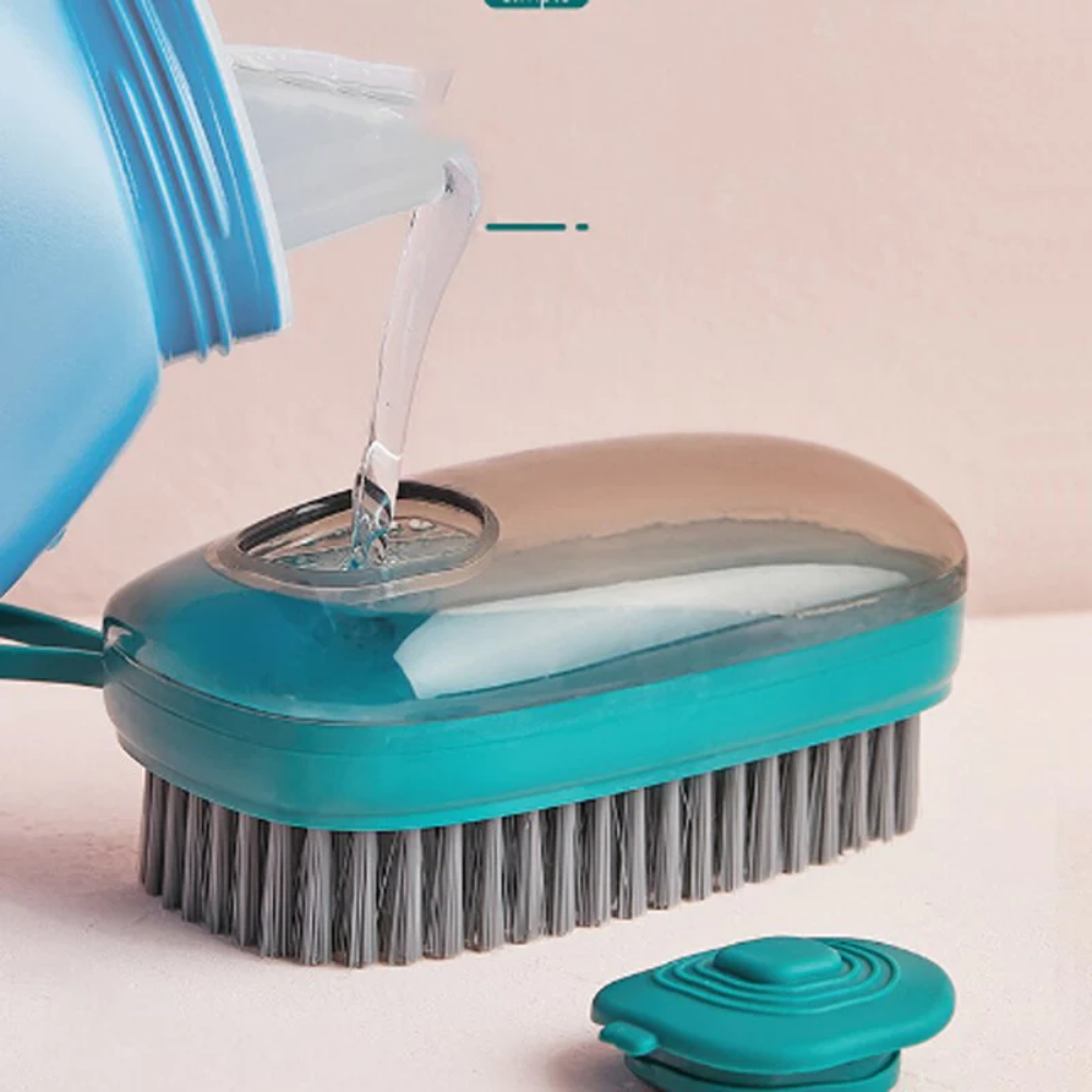 Durable Automatic Liquid Addition Cleaning Brush: Effortless Cleaning with Just
