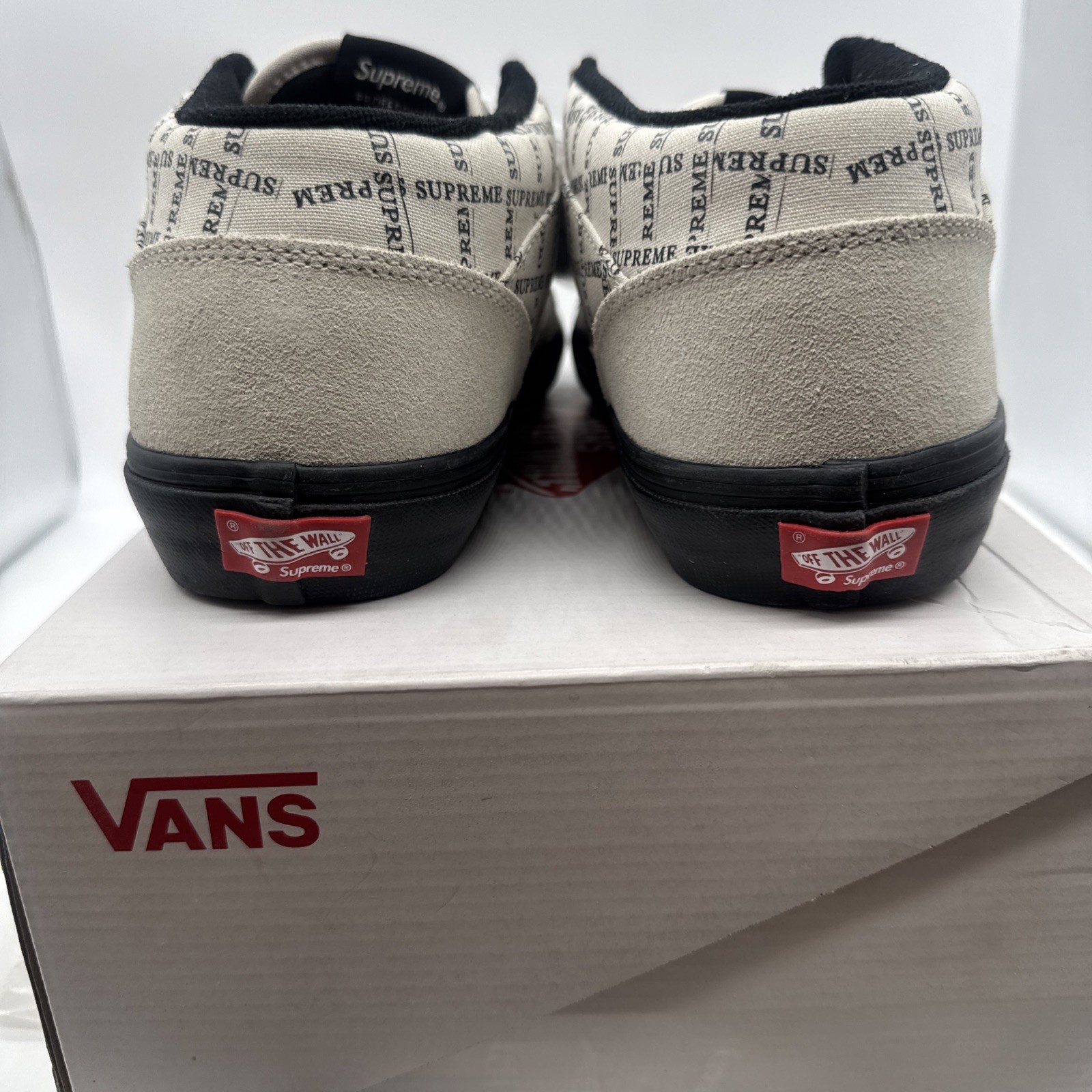 Supreme vans half cab pro 92’ Size 10