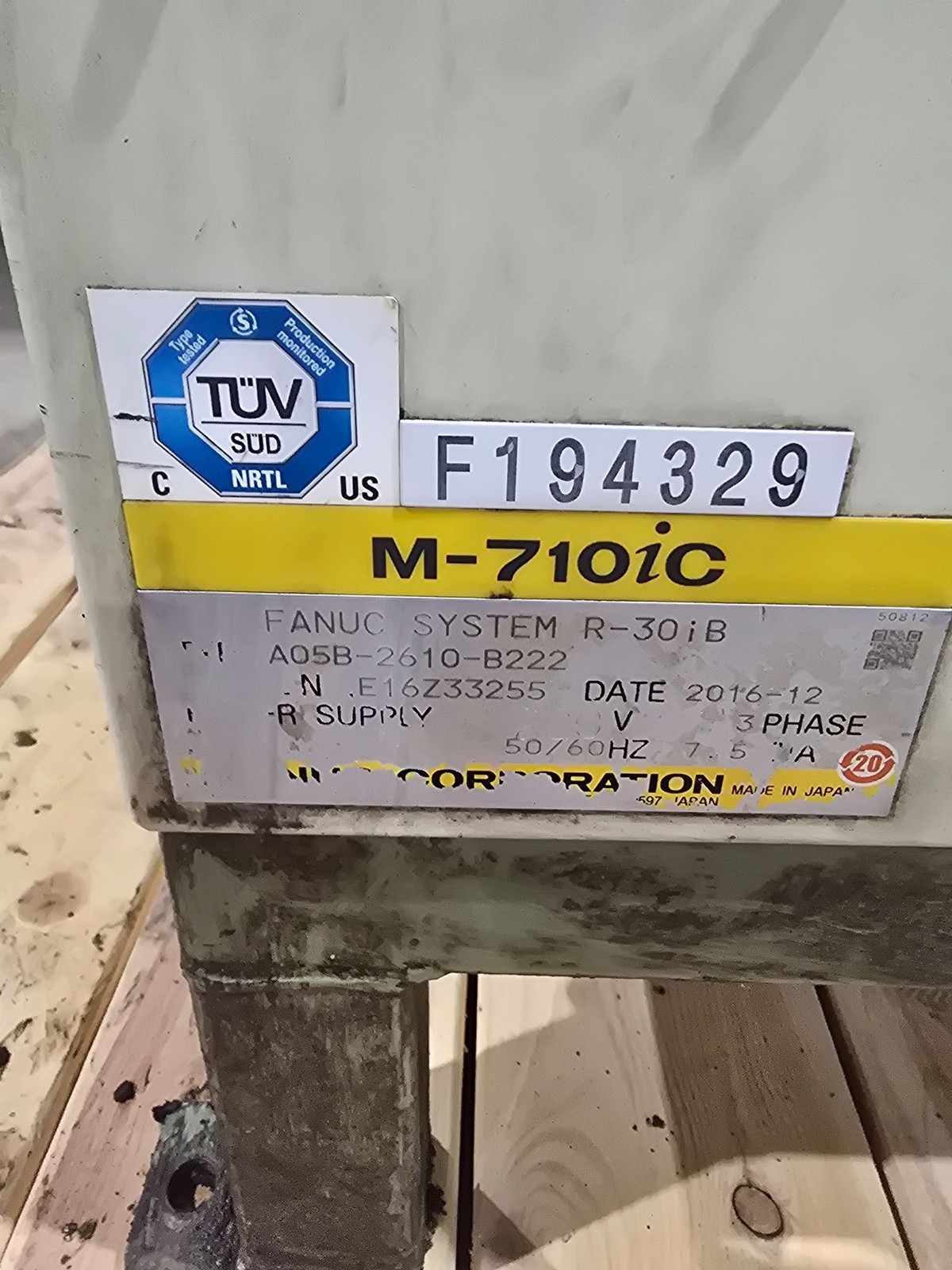 Fanuc M‑710iC/50 Complete with R‑30iB Controller USED