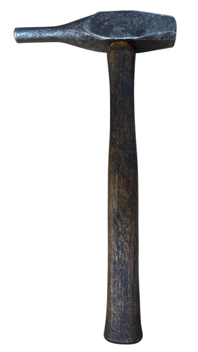 Antique Hammer blacksmith drift punch hammer odd shaped 7 3/4" Long Steel Head