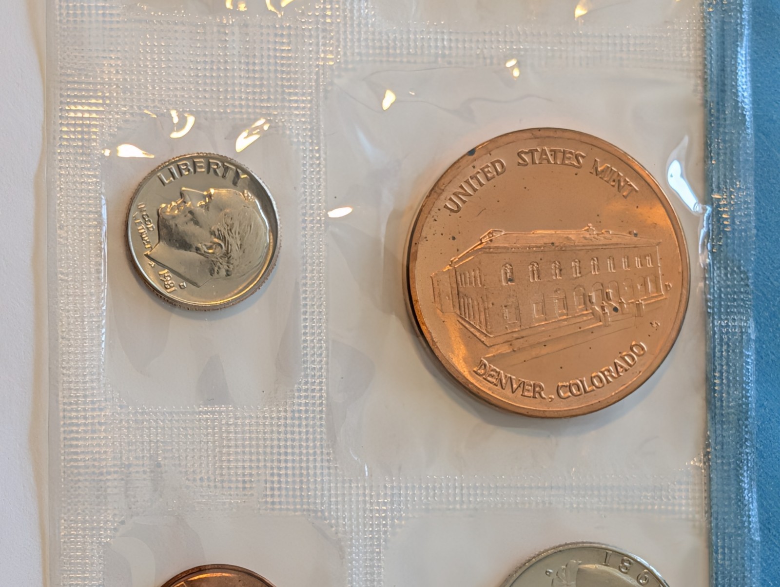 1981 D US Mint Souvenir Ser