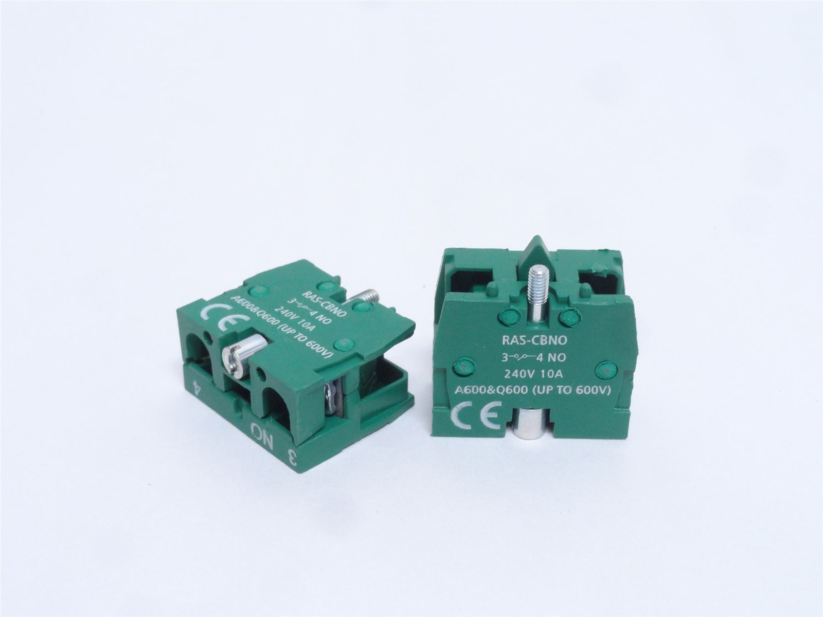 249467 New-No Box; Europa RAS-CBNO Lot-2; Aux Contact Blocks; 1-NO; 10A; 240VAC