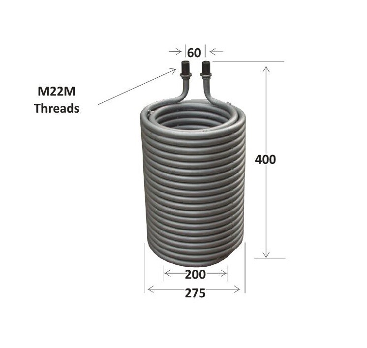 Karcher Pressure Washer Steam Cleaner Boiler Heating Coil HDS 500 CI 501C 550C C