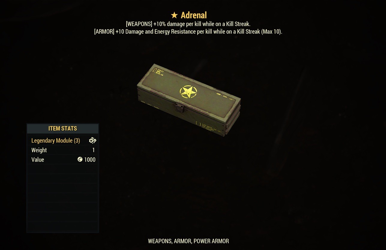 (Xbox) Adrenal Legendary Mod