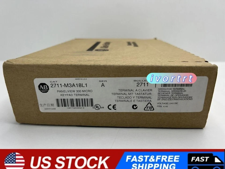 Brand New Original A-B 2711-M3A18L1 Premium PanelView fast Delivery US STOCK